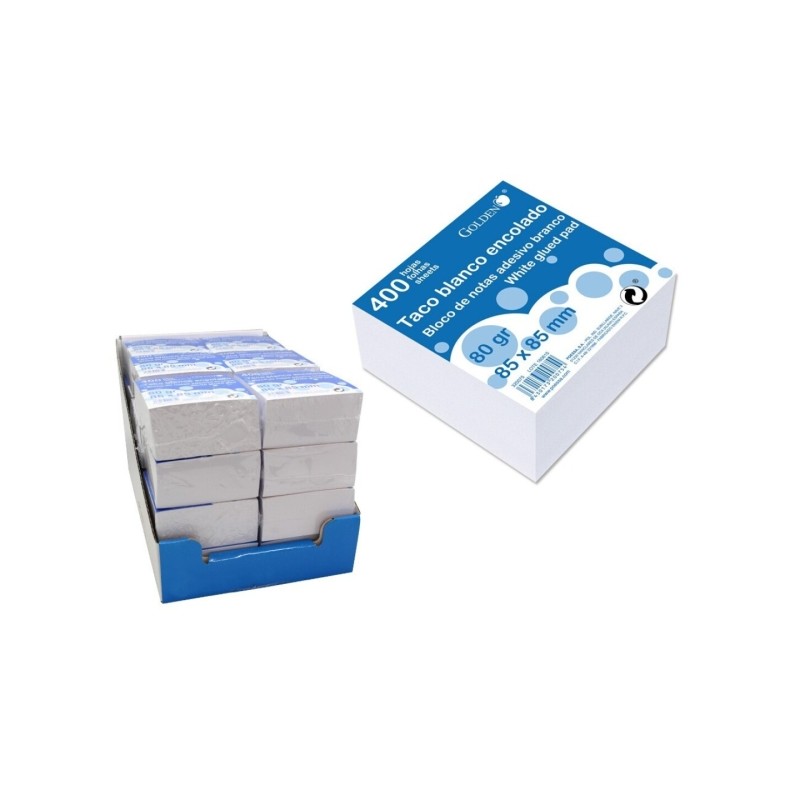 Bismark Blocco note appiccicoso 400 note 85x85 mm - Bianco
