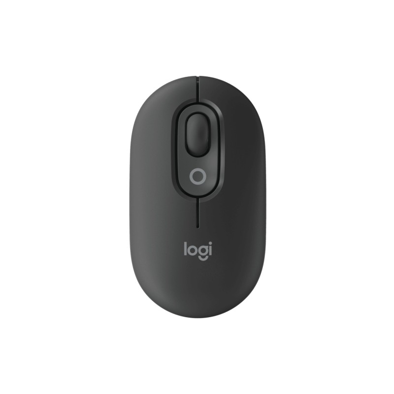 Logitech POP Mouse Mouse senza fili a 1000 dpi - 4 pulsanti - Multidispositivo - Colore grafite