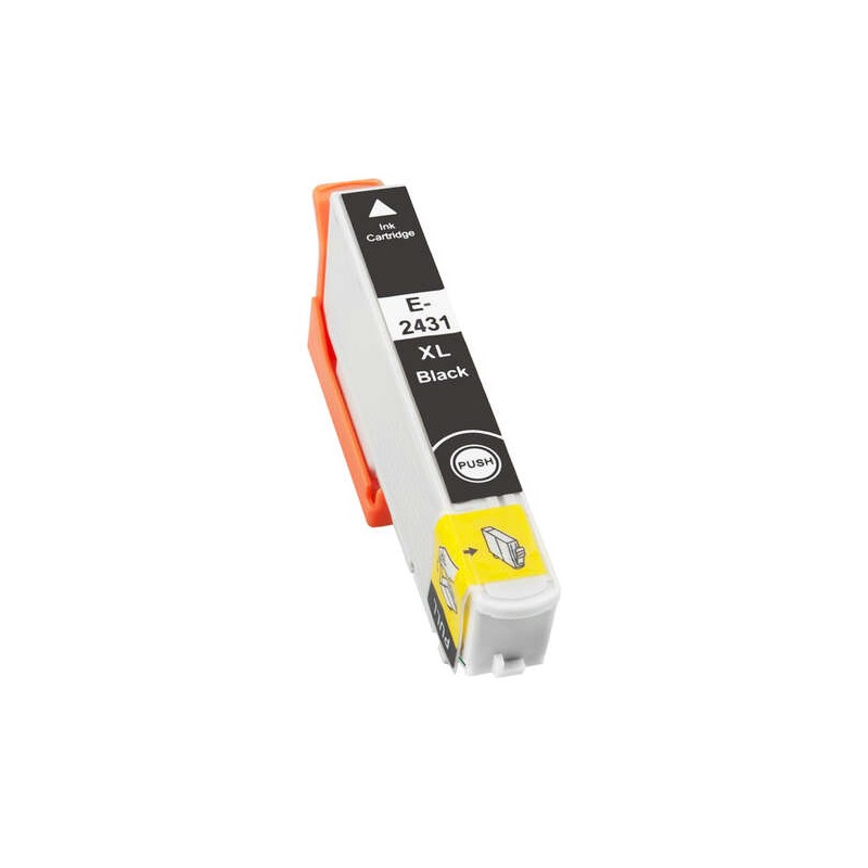Cartuccia d'inchiostro generica nera Epson T2431/T2421 (24XL) - Sostituisce C13T24314012/C13T24214012