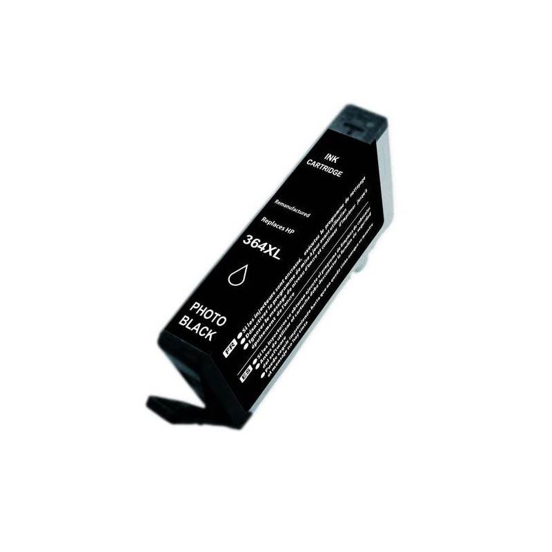 Cartuccia d'inchiostro generica fotografica nera HP 364XL - Sostituisce CB322EE/CB317EE