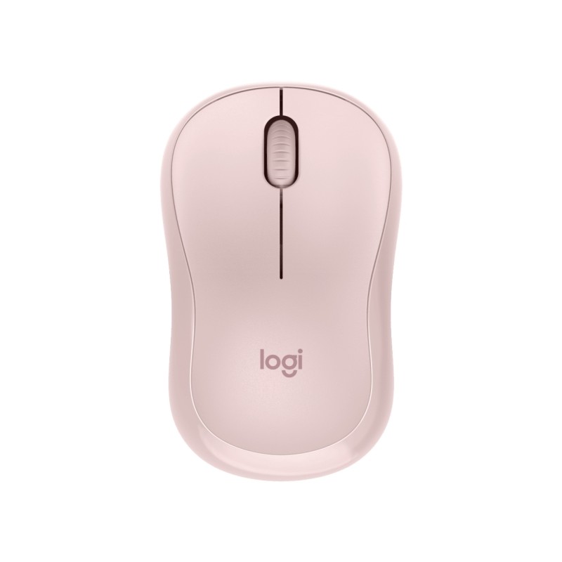 Logitech M240 Mouse Bluetooth silenzioso - 3 pulsanti - Utilizzo ambidestro - Rosa