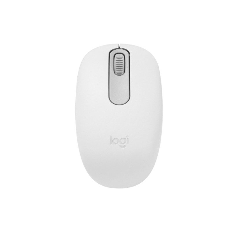 Logitech M196 Wireless 1000dpi Mouse - 3 pulsanti - Uso ambidestro - Bianco ecru