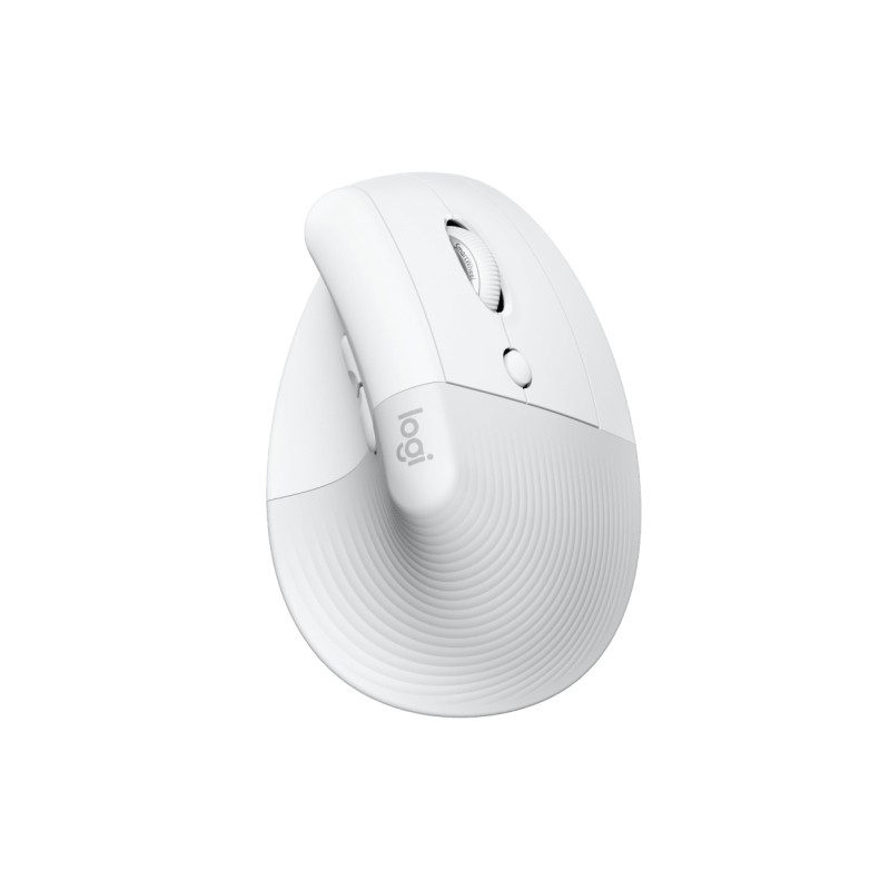 Logitech Lift for MAC Mouse verticale Bluetooth Wireless USB 4000dpi - 5 pulsanti - Uso con la mano destra