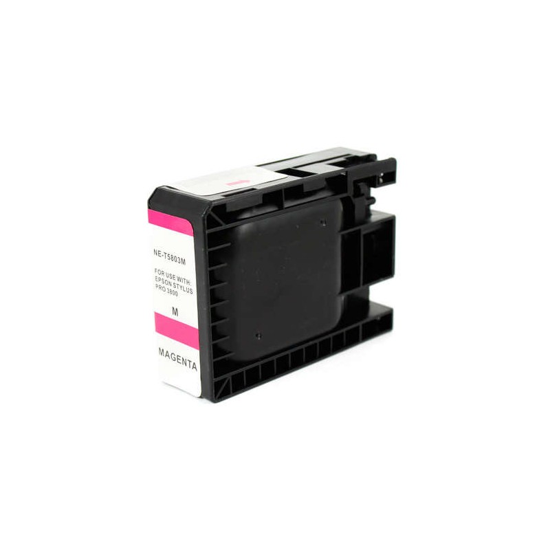 Cartuccia d'inchiostro pigmentato generica Epson T5803 Magenta - Sostituisce C13T580300