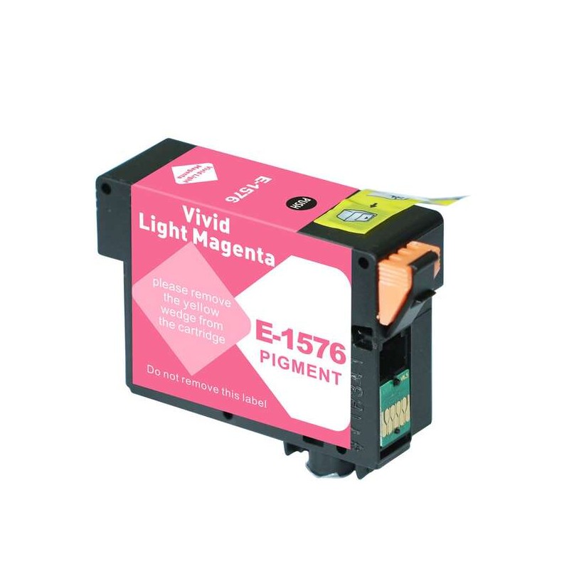 Cartuccia d'inchiostro pigmentata generica Epson T1576 Magenta Light - Sostituisce C13T15764010