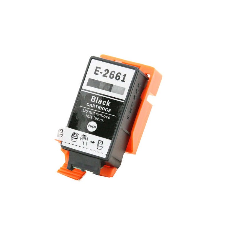 Cartuccia d'inchiostro generica nera Epson T266 - Sostituisce C13T26614010