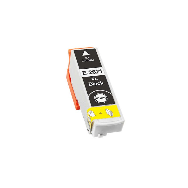 Cartuccia d'inchiostro generica nera Epson T2621/T2601 (26XL) - Sostituisce C13T26214012/C13T26014012