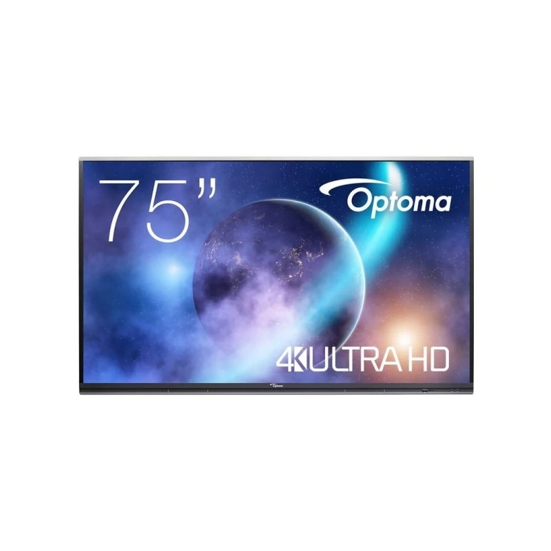 Optoma Creative Touch Serie 5 Lavagna interattiva 75 UltraHD 4K - Certificazione Google EDLA - Tempo di risposta 6ms - 3