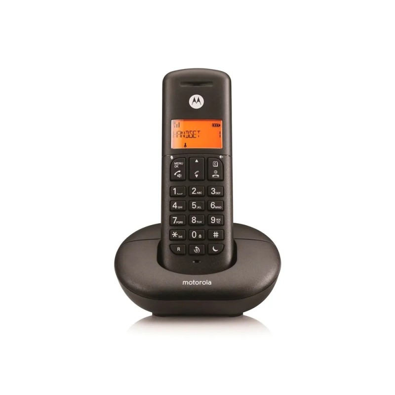 Telefono cordless Dect Motorola E201 - ID chiamante - Segreteria telefonica - Vivavoce