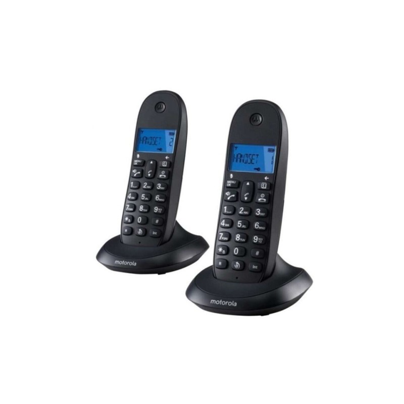 Motorola C1002L Telefono cordless Dect + 1 Vivavoce - ID chiamante - Vivavoce