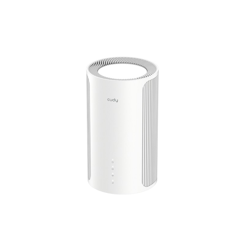 Cudy Router AX3000 WiFi 6 5G Nr - 3 Porte - Velocità fino a 1000Mbps - 1 Slot Nano SIM - Antenne interne - 1 Slot Nano 