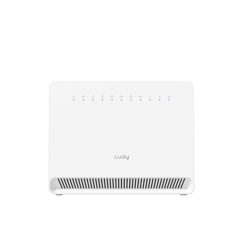 Cudy Router Gigabit WiFi 4G LTE Cat 6 AC1200 - Velocità fino a 1000Mbps - 4 Porte - Antenne interne - 1 Slot per Nano S