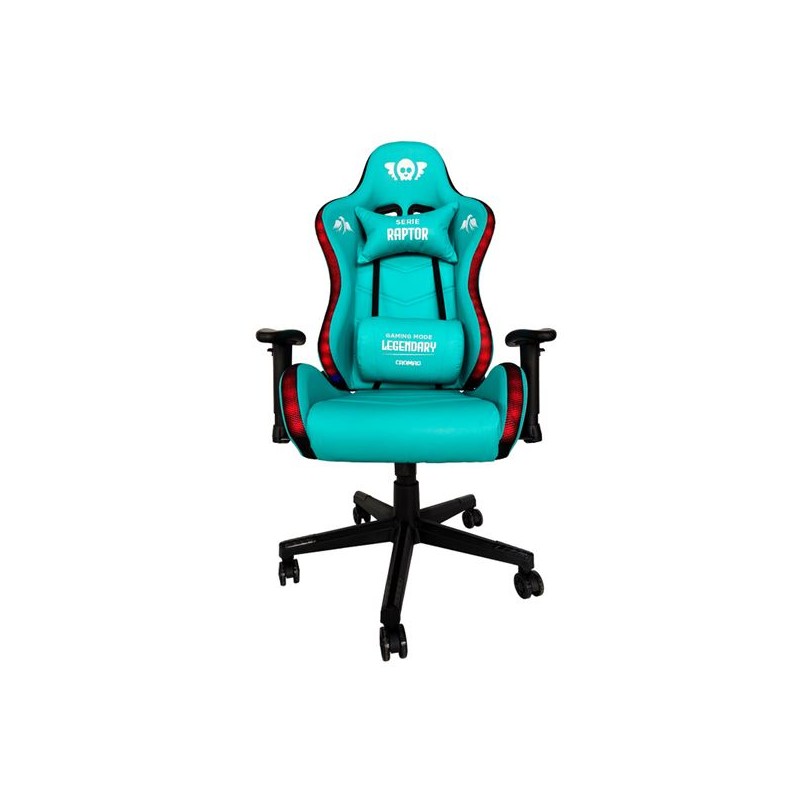 Sedia da gioco Cromad Raptor Legendary Series - Regolabile in altezza con pistone a gas di classe 2 - Reclinabile fino a