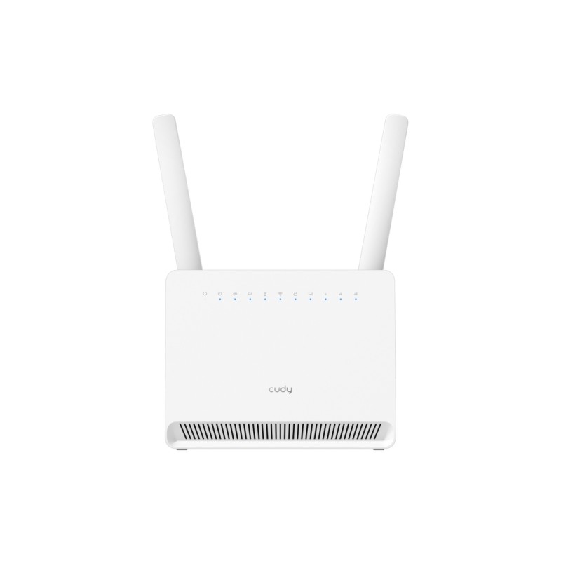 Cudy Router WiFi 4G LTE Cat 12 Gigabit AX3000 - Velocità fino a 1000Mbps - 4 porte - 1 slot per nano SIM - Cat 12 - Col