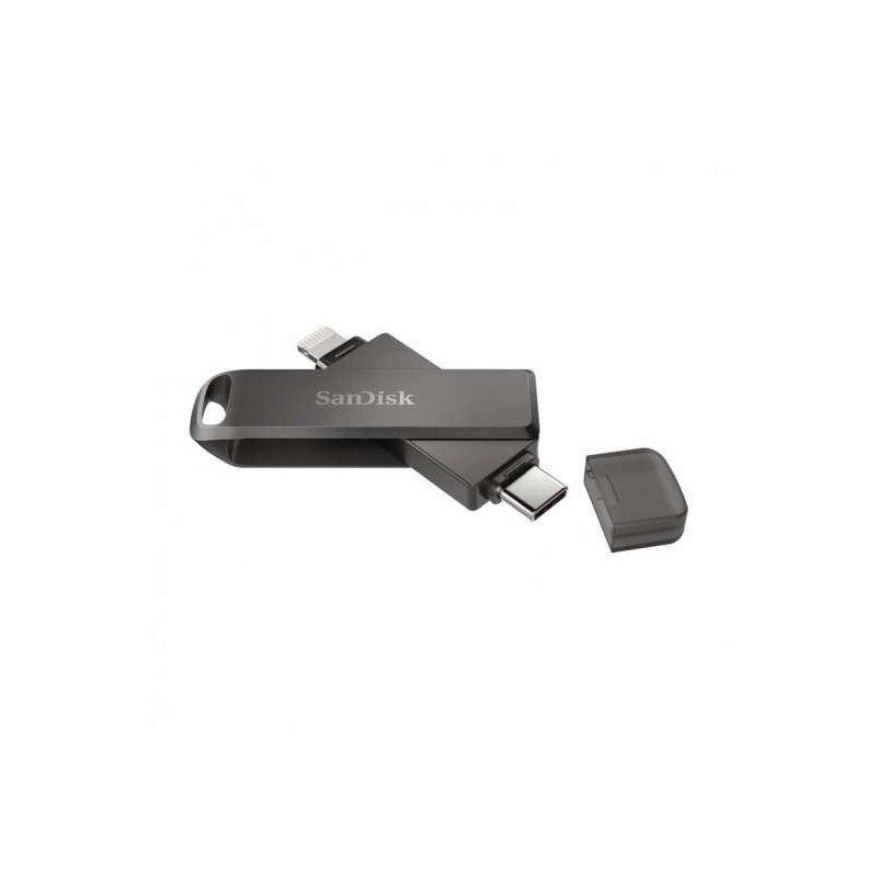 Sandisk IXpand Luxe USB-C e Lightning Flash Drive 64GB - Nero (Pendrive)