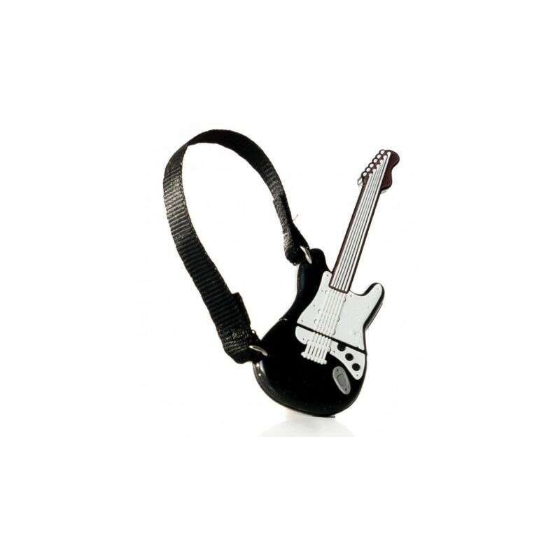 TechOneTech Chitarra in bianco e nero Memoria USB 2.0 32 GB (Pendrive)
