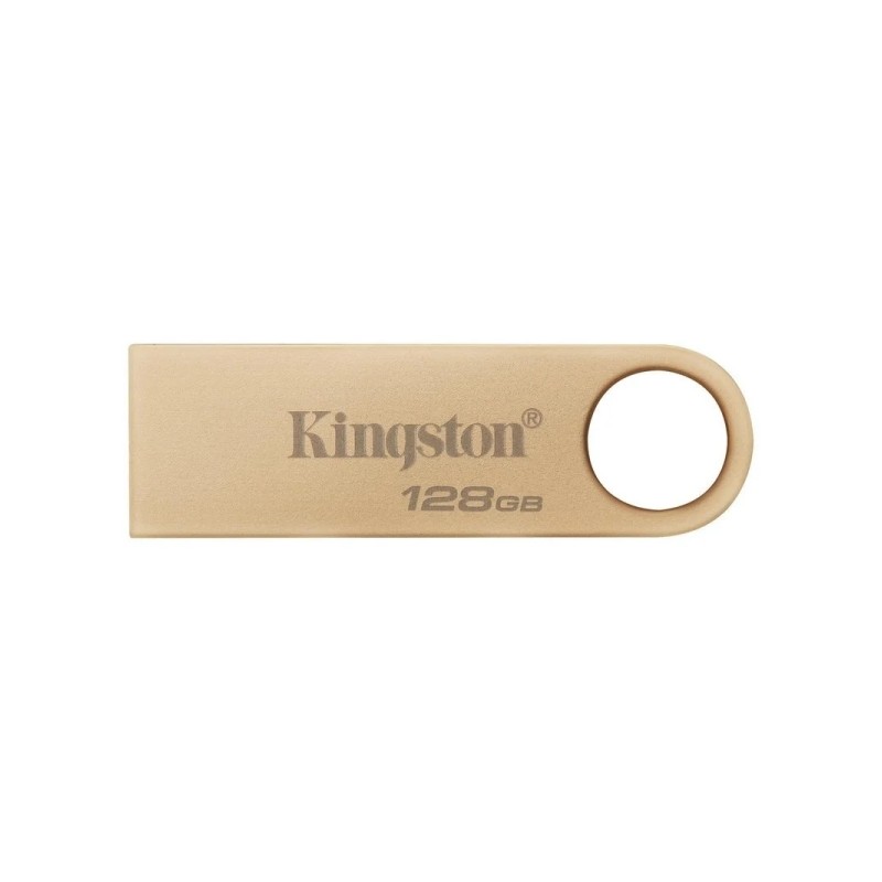 Kingston DataTraveler SE9 G3 USB-A 3.2 Gen 1 128GB - 220 MB/s in lettura - Design metallico - Oro (unità flash)