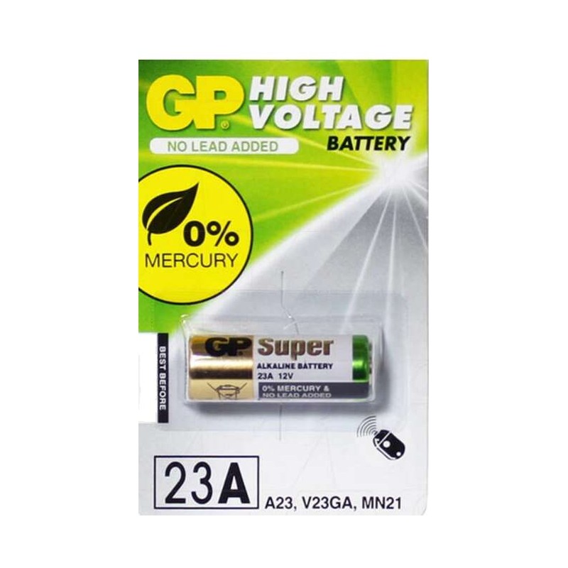 GP Confezione da 1 batteria alcalina 23A 12V