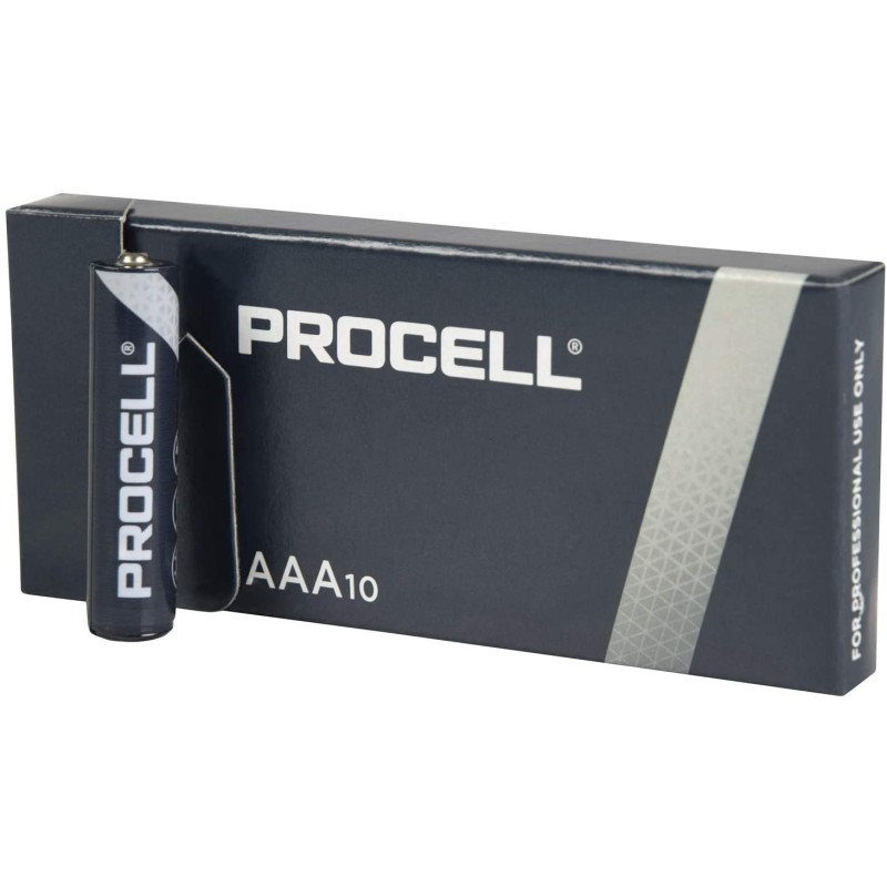 Duracell Procell 10 Batterie AAA Ministilo LR03 1.5V