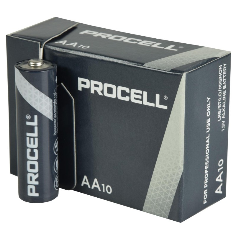 Duracell Procell 10 Batterie AA Stilo LR6 1.5V