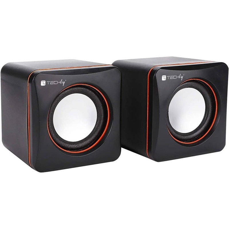 Techly Set Casse Altoparlanti USB 2.0 Jack 3.5mm SP-320ETY