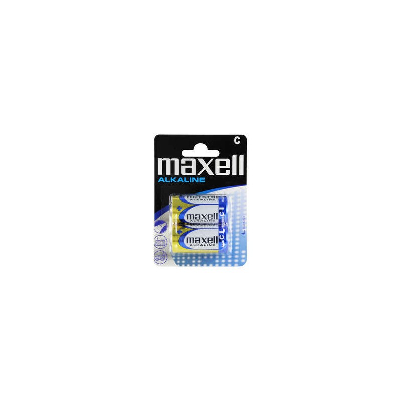 Confezione da 2 batterie alcaline Maxell LR14 C