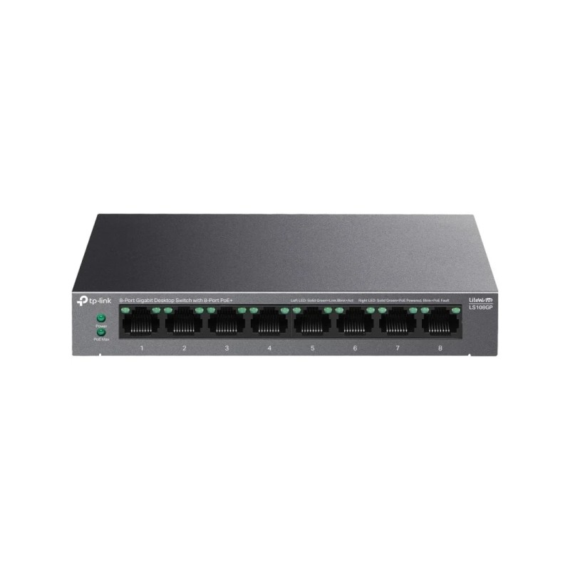 TP-Link TL-LS108GP Switch 8 porte 10/100/1000Mbps - POE