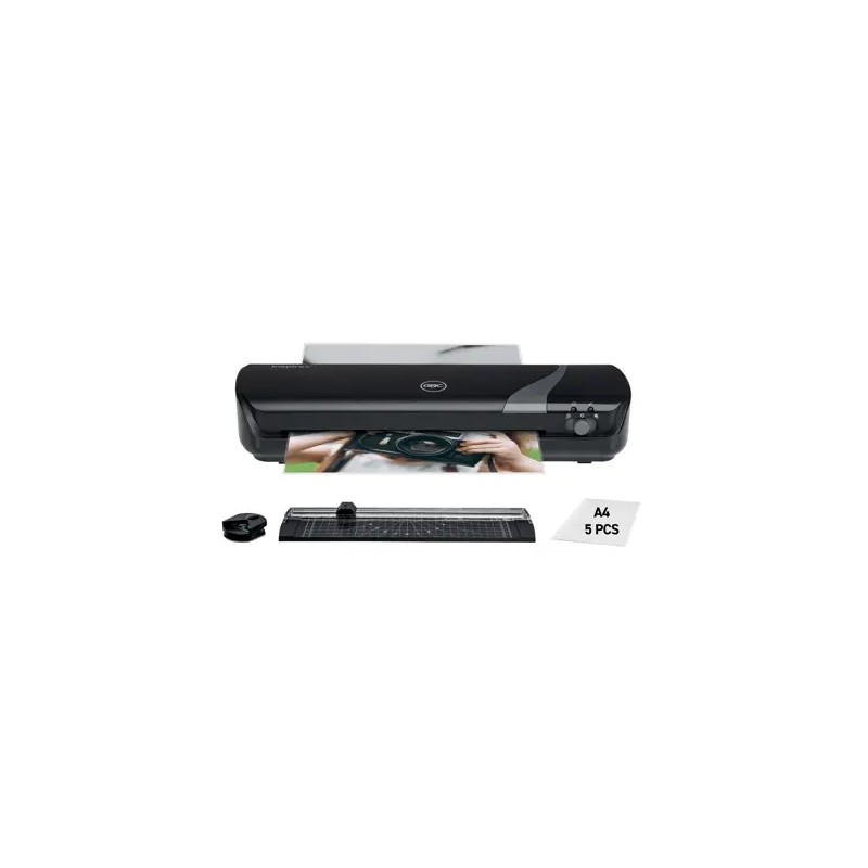 GBC Inspire+ A4 Laminatore + Taglierina + Cesoia + 5 Confezioni di sacchetti per laminazione A4 - Fino al formato A4 - V