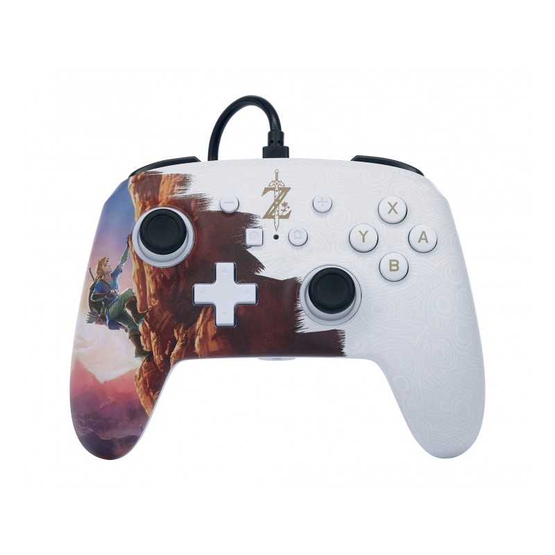 Controllore cablato potenziato PowerA per Nintendo Switch - L'ascesa dell'eroe