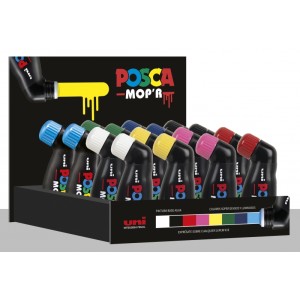 Posca MOP'R Display di 16...