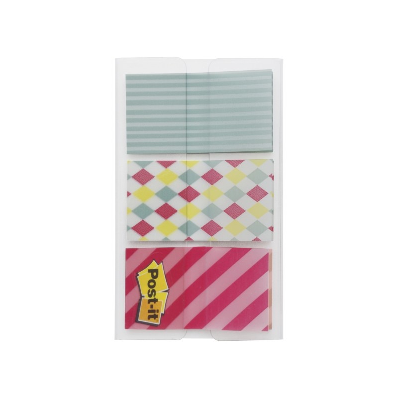 Marcatori riposizionabili Post-It Index 60 - Medio - Collezione Carnevale - Colori vari