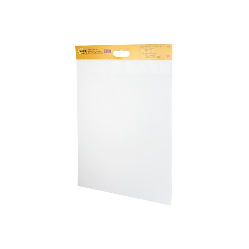 Post-It Super Sticky Confezione da 2 blocchi per riunioni con 20 foglietti adesivi riposizionabili - 58.4x50.8 cm - 100%