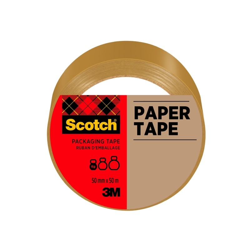 Nastro adesivo Scotch - 50 mm x 5 m - marrone