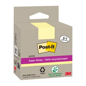 Post-It Super Sticky 4-Pack...