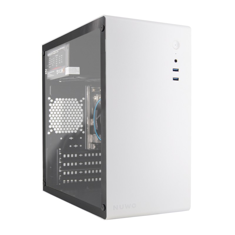 PC Computer Assemblato ELITE CPU Intel Core Ultra 5 235 Ram 32GB DDR5 SSD 1TB WiFi BT Bianco Freedos