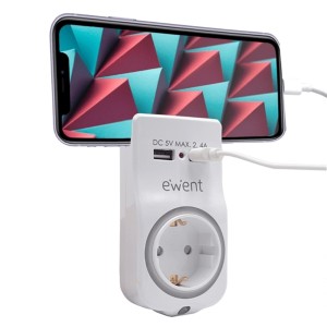 Ewent Caricabatterie USB AC...