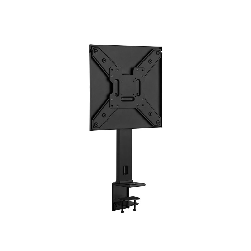 Supporto da tavolo Ewent per TV piatta fino a 55 - Montaggio a morsetto - Gestione dei cavi - VESA Max 400x400 - Peso ma
