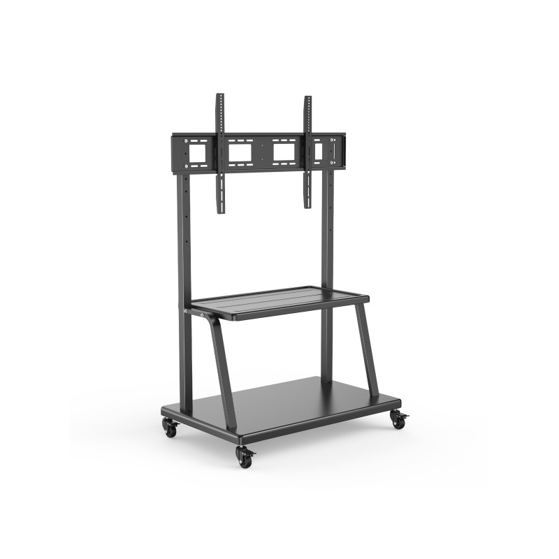 Supporto da pavimento Ewent per TV fino a 120 - Altezza regolabile - VESA max 1000x600 - Peso max 120 kg - Ruote bloccab