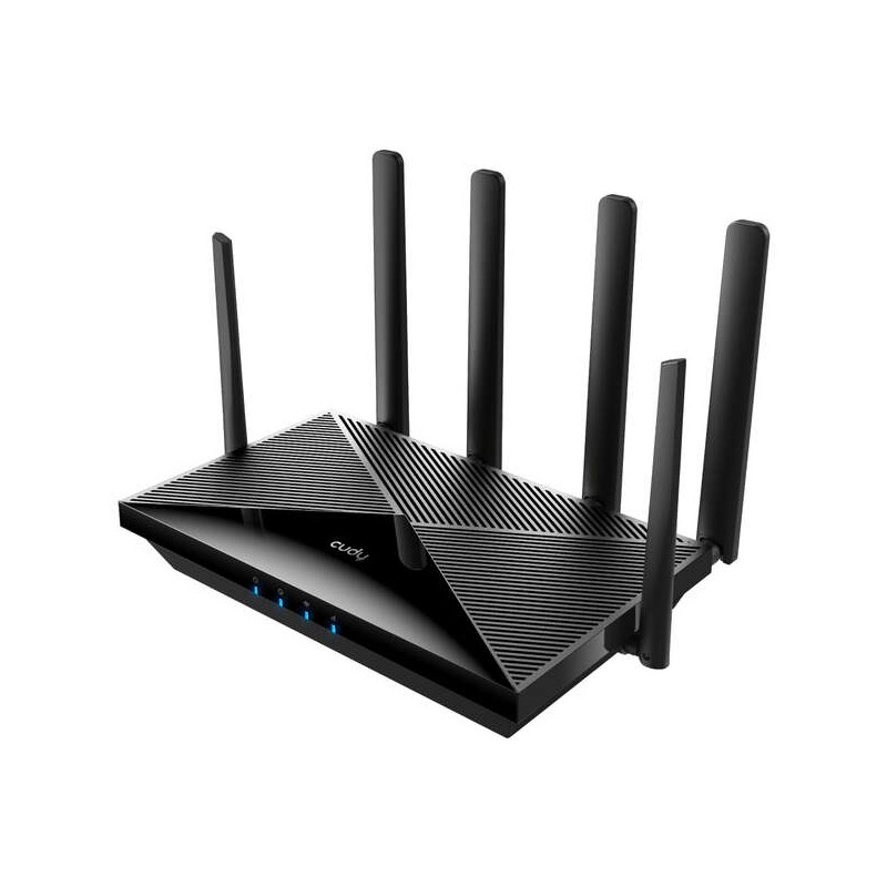 Router WiFi Cudy LT700 AC1200 4G LTE CAT 6 - 4x porte Lan 10/100/1000Mbps - 2x slot Nano Sim - 6 antenne esterne