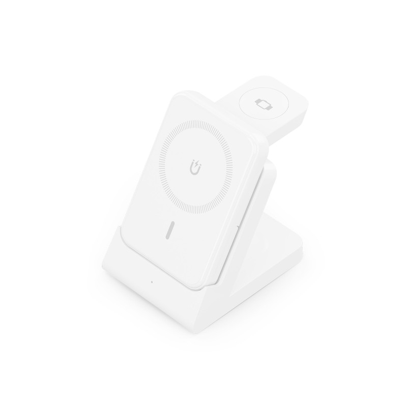 Caricatore wireless Aisens 15W - USB-C - Protocollo Qi - Cellulari. Apple Watch e cuffie - Powerbank - Protezione da sov