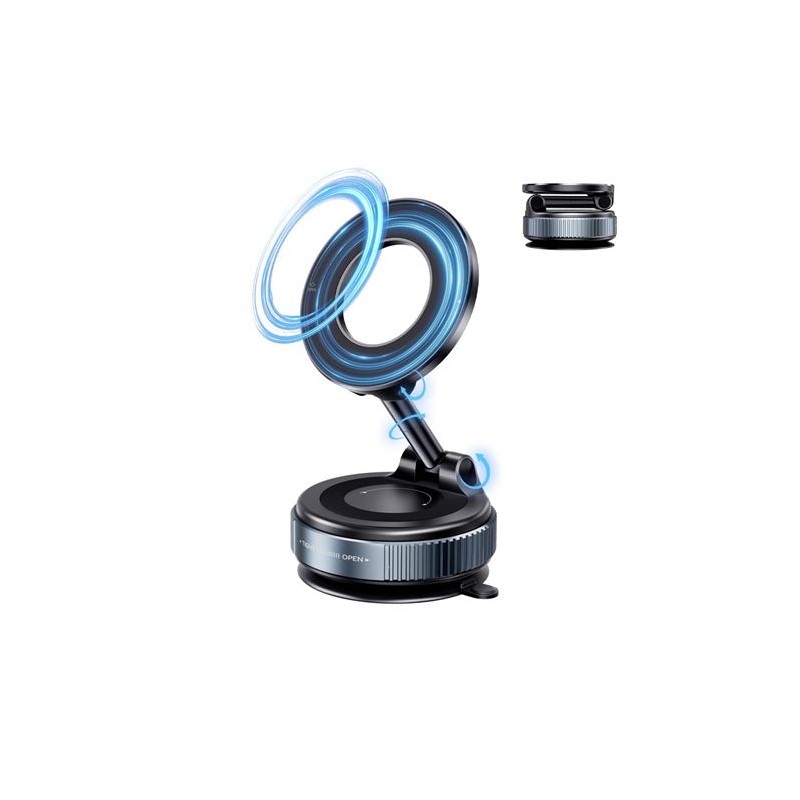XO C169 Supporto magnetico da auto per smartphone - Supporto a vuoto - Rotazione di 360º - Braccio estensibile - Multis
