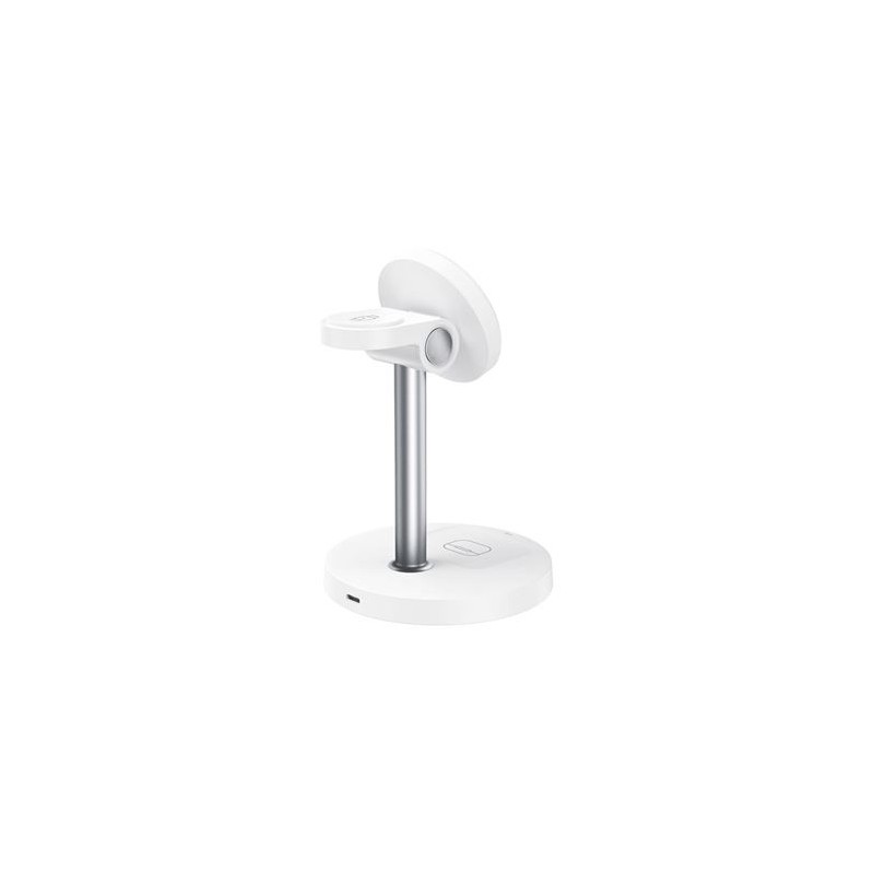 XO CX038 Caricatore rapido magnetico senza fili - 15W - Presa magnetica - Colore bianco