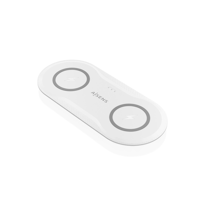 Caricabatterie wireless Aisens 15W - USB-C - Protocollo Qi - Cellulari e cuffie - Protezione da sovratensione. sovratemp