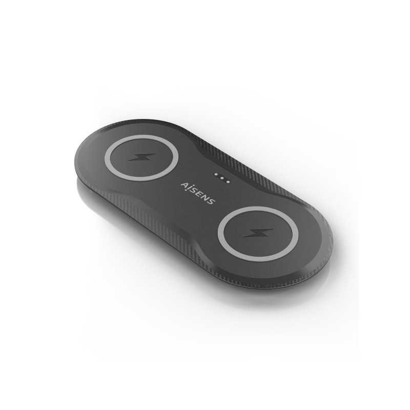 Caricatore wireless Aisens 15W - USB-C - Protocollo Qi - Cellulari e cuffie - Protezione da sovratensione. sovratemperat