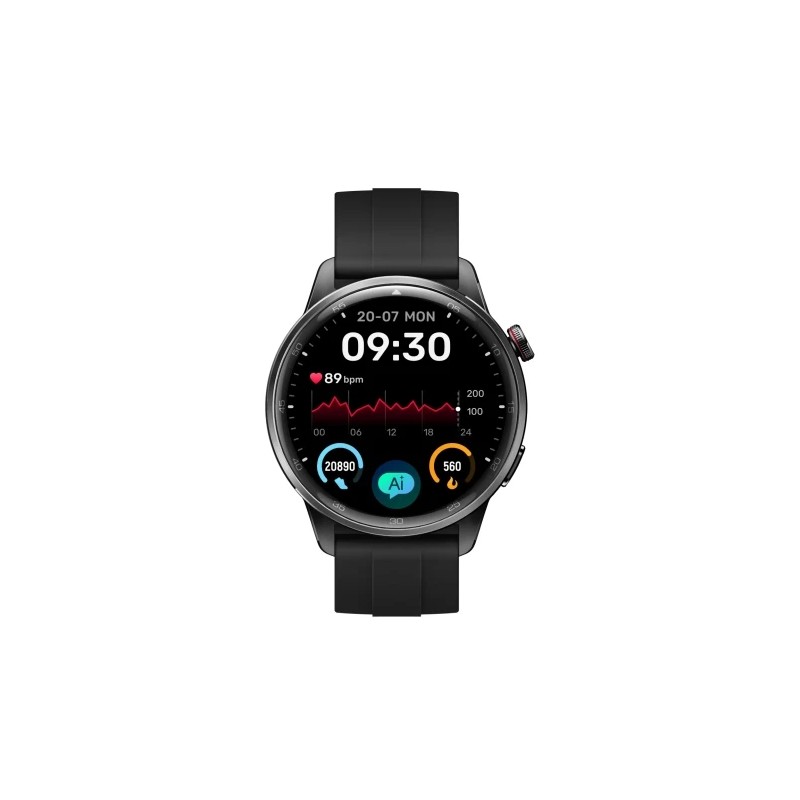 Realme Watch S2 Smartwatch con display amoled da 1.43 - IP68 - Durata della batteria fino a 20 giorni - Corpo in acciaio