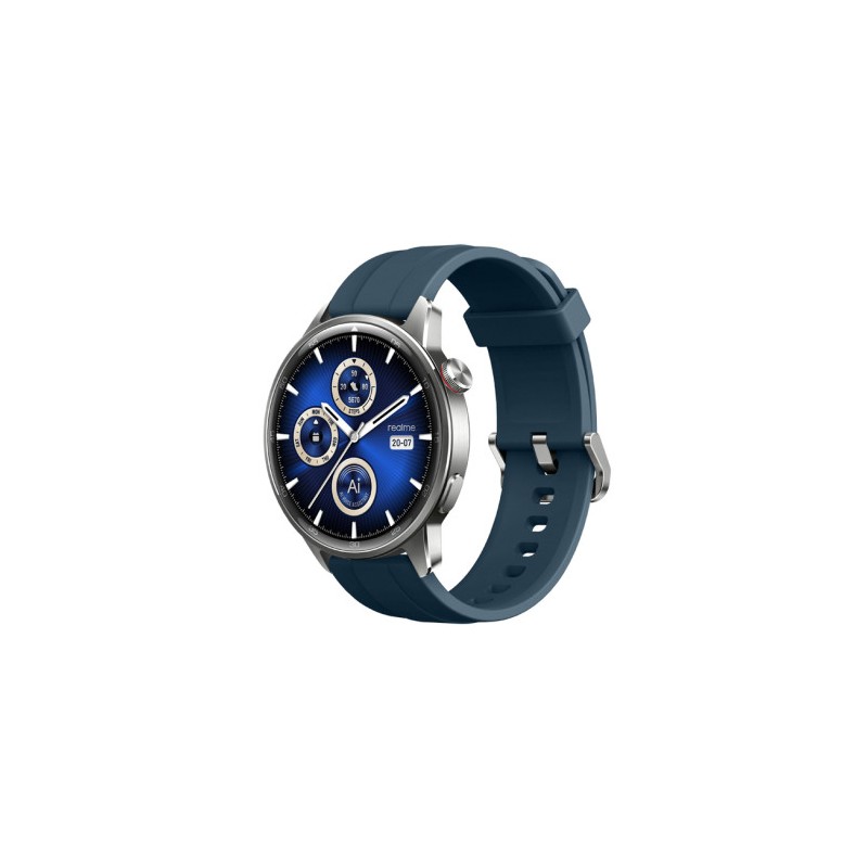 Realme Watch S2 Smartwatch con display amoled da 1.43 - IP68 - Durata della batteria fino a 20 giorni - Corpo in acciaio
