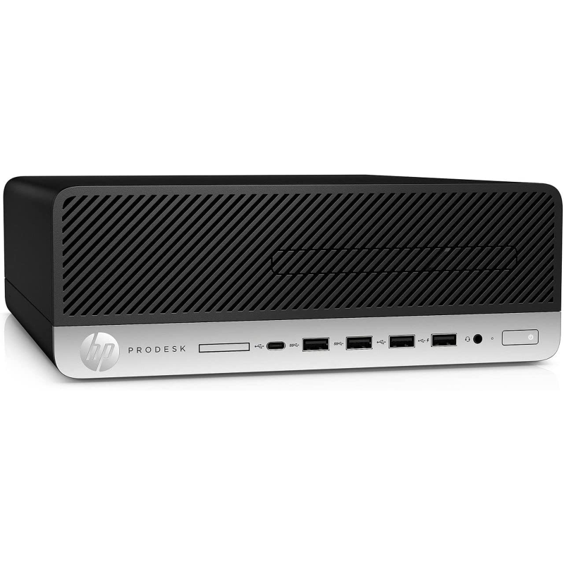 HP ProDesk 600 G4 SFF Computer Intel i5-8400 Ram 16GB SSD 240GB (Ricondizionato Grado A)