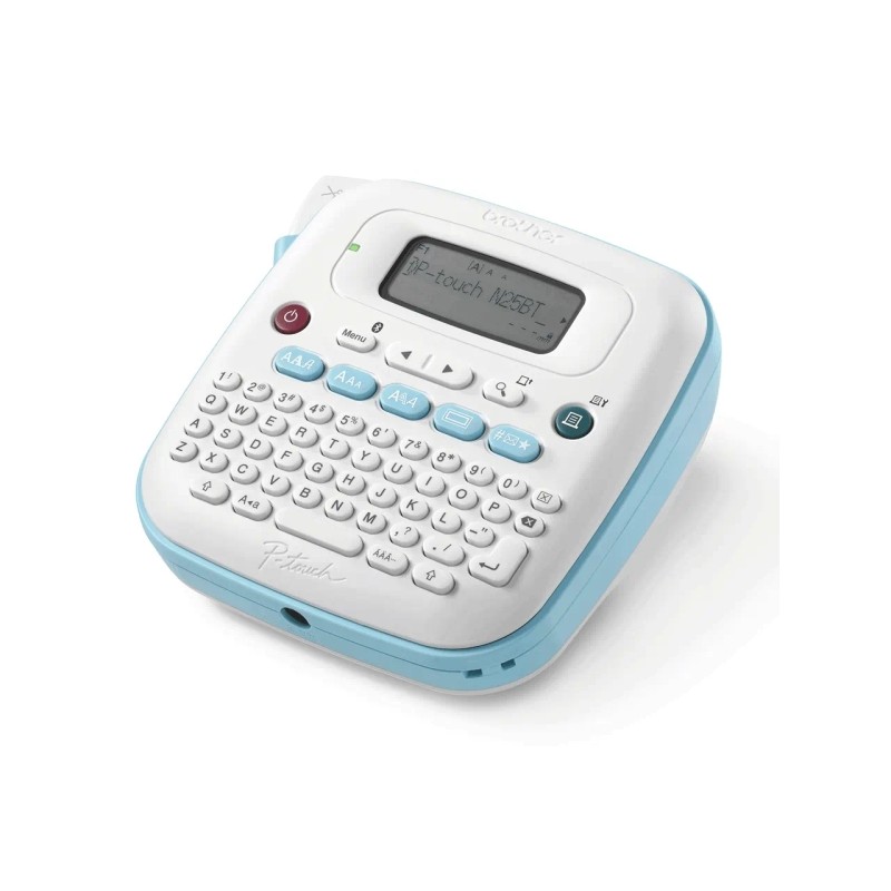 Brother PT-N25BT Stampante elettronica portatile da tavolo per etichette Bluetooth - Display LCD - 3 font. 15 cornici e 