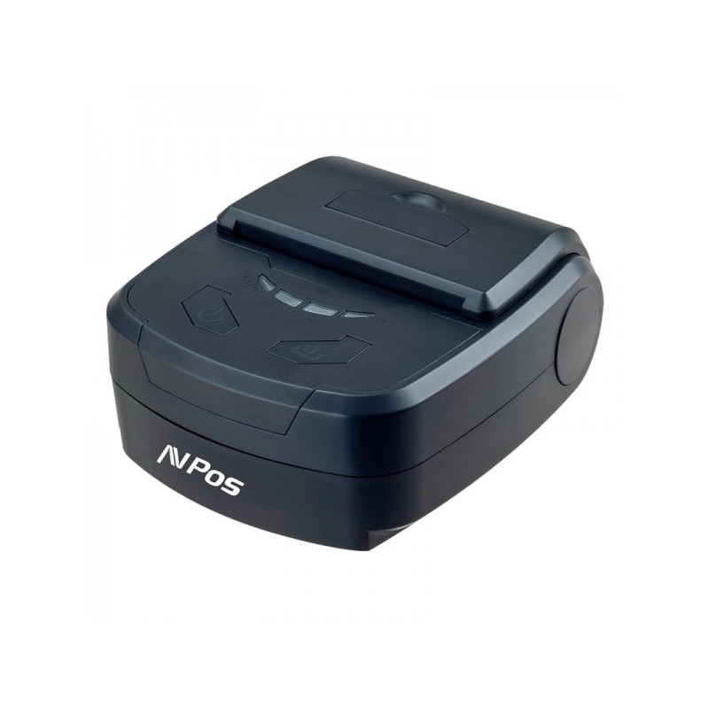 Stampante termica portatile AVPos AVP-MP800R - Robusta - 80 mm - Velocità 70 mm/S - Coperchio di protezione - BT e USB 
