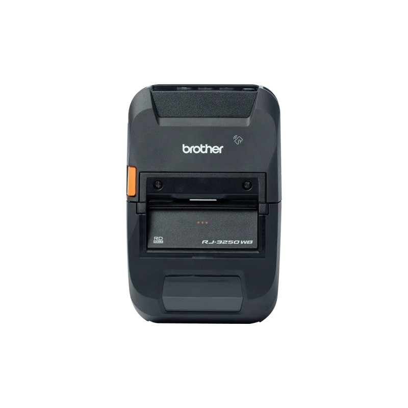 Brother RJ-3250WBL Stampante termica per etichette WiFi. Bluetooth MFI. NFC e USB - Risoluzione 203dpi - Velocità 127mm